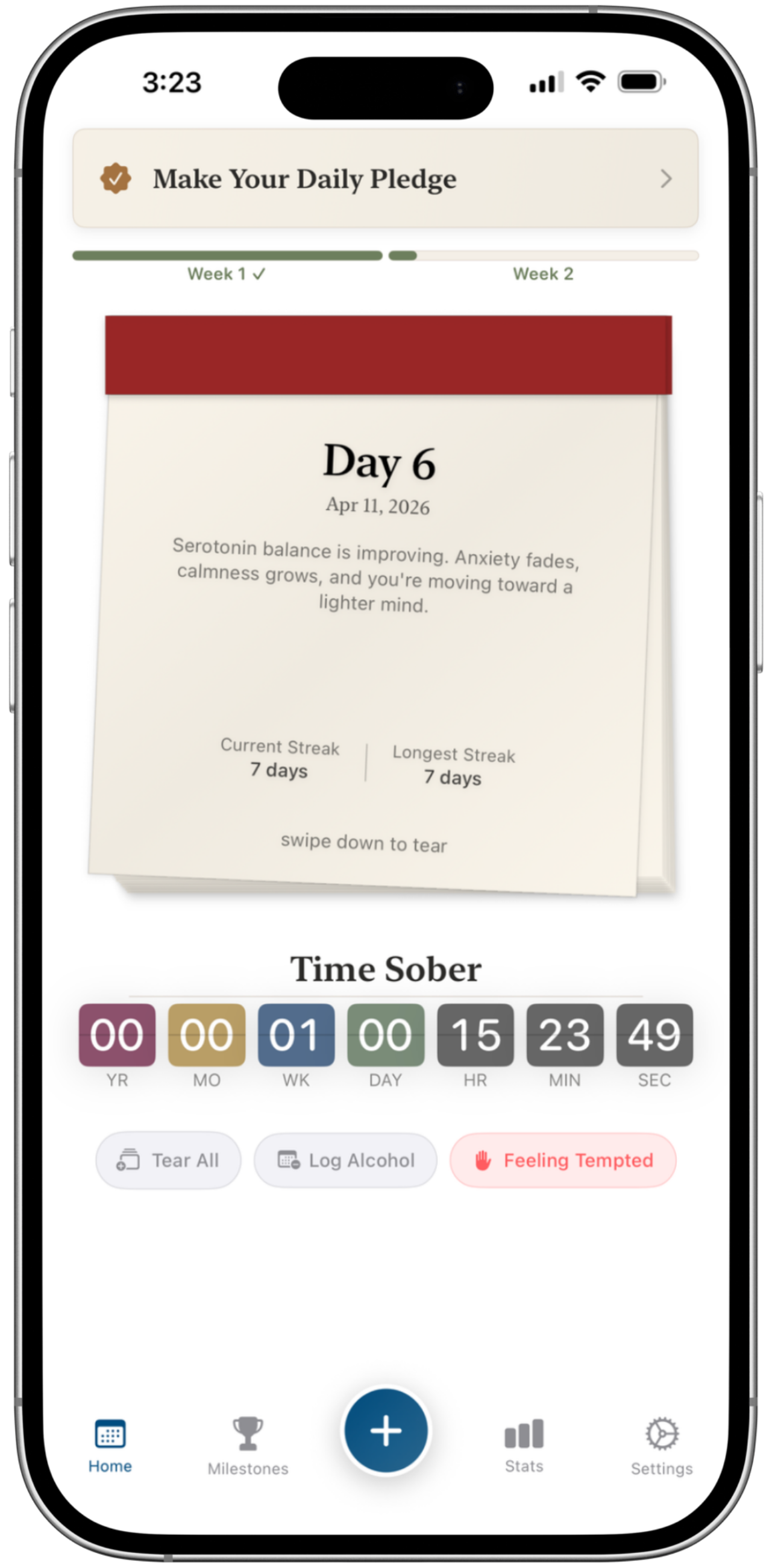 Tear Away — today's page